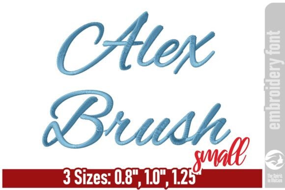 Alex Brush Script Embroidery Font S Review