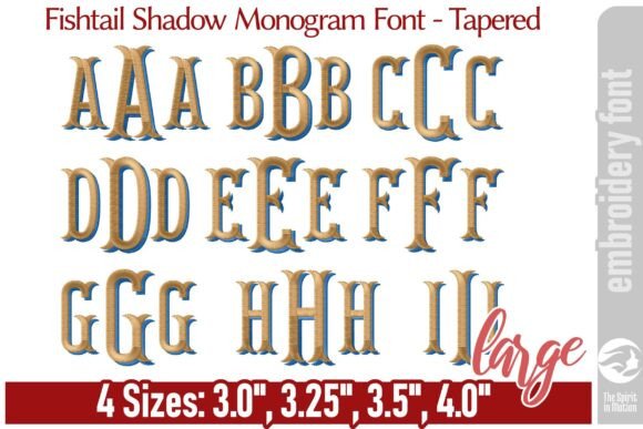 Fishtail Shadow Monogram Font Review