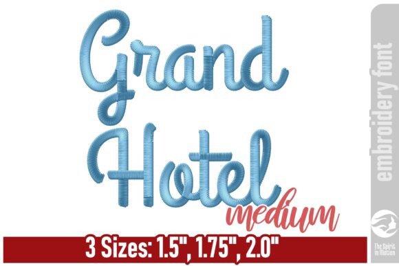 Grand Hotel Embroidery Font: A Designer’s Review