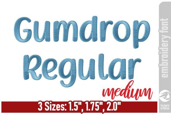 Gumdrop Playful Embroidery Font Review
