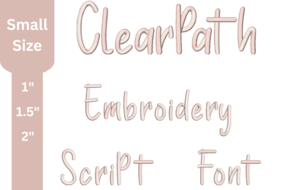Review: Clear Path Embroidery Font for Boutique Sweatshirts