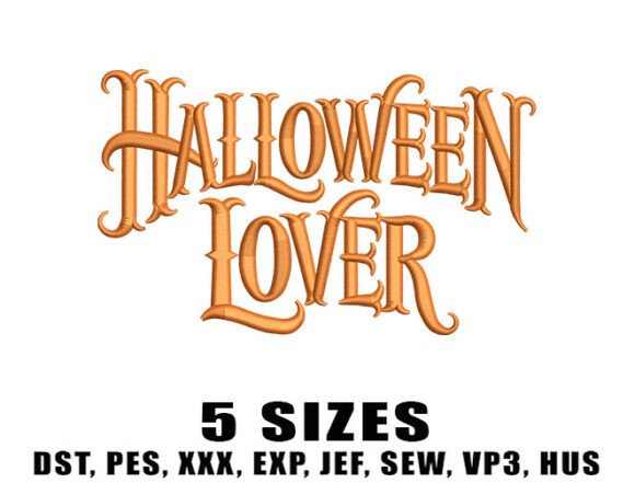 Review: Orange Halloween Embroidery Design for Gifts