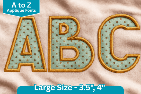 Review: Square Block Applique Embroidery Font for Holiday Crafts