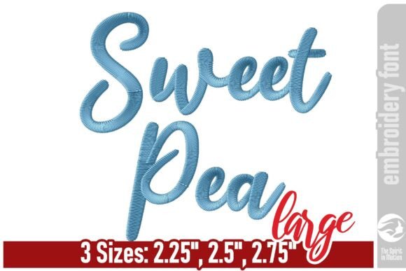 Review: Sweet Pea Script Embroidery Font