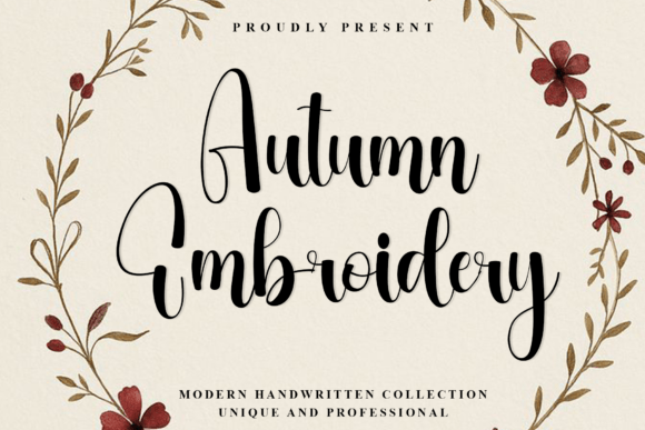 Reviewing Autumn Embroidery for Handmade Projects