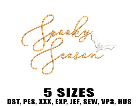 Reviewing Halloween Bat Embroidery Designs