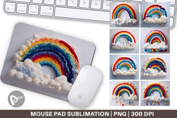 Reviewing Mouse Pad Rainbow Embroidery for Craft Fairs