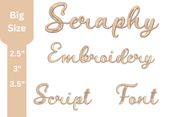 Reviewing Seraphy Font Embroidery for Craft Fairs