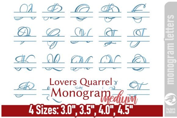 Reviewing the LQ Monogram Embroidery Font